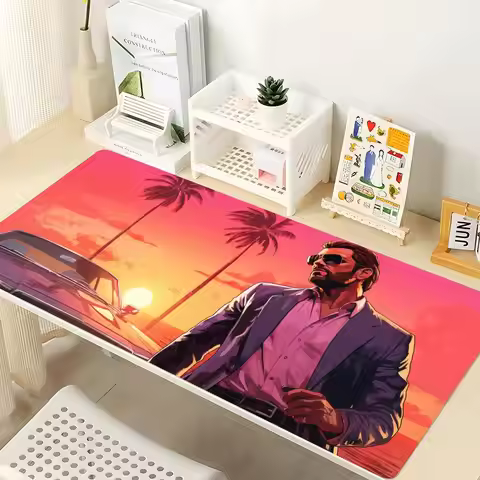 Game Cartoon G-GTA 6 Mouse Pad Gaming Mousepad Abstract Large 900x400x5mm MouseMat Gamer XXL Mause C