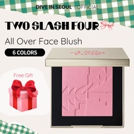 [TWO SLASH FOUR] All Over Face Blush – 6 colors / 5.5g