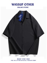 Casual Streetwear Mens Shirt