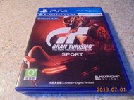PS4 GT Sport 跑車浪漫旅競速 中文版 直購價600元 桃園《蝦米小鋪》