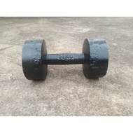 1 14kg cast iron dumbbell (1 dumbbell)