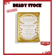 【READY STOCK】 Thalissi Gold Mask 24K Gold Wraps 30G X 3Pcs 黄金面膜 *30次分量*