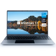 Laptop Computer, Business/Student Laptop 15.6 inch, Quad-Core Intel N5095 Processors, 16GB DDR4 and