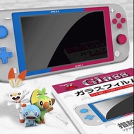 良值 Switch Lite 主題玻璃保護貼 - Pokemon 劍盾 主題 Theme Glass Screen Protector - Pokemon Sword Shield 9H硬度防爆mon