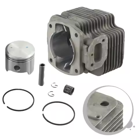 48mm Cylinder And Piston Gasket Kit For 1E48F 48F 63CC 6300 2 Engine Motor For Earth Auger Drill Blo