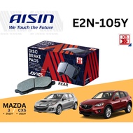 Advics Aisin Heavy Duty Disc Brake Pad Rear E2N105Y for Mazda 3 CX5 2013
