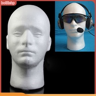 {bolilishp}  Male Mannequin Head Foam Wig Stand Manikin Head Wig Cap Holder for Store Salon Home