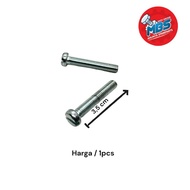 ROS BOLT 10 M6x35 BOLT KEY SCREWDRIVER MIN BOLT BLOCK MOTORCYCLE ENGLISH VESPA BSA MACLES ETC CARBUL