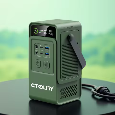 CTOLITY AXP200 192Wh 200W 60000mAh Solar Generator Portable Mobile Power Station Lifepo4 Battery For