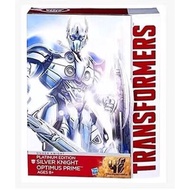 Deformation Toy Optimus Prime Op Dark Knight Movie 4 Platinum Electroplating Car Head Can Be Equippe