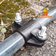 HDPE Poly Pipe Polypipe or PVC Pipe Repair Clamp Fitting POLI CLAMPSET RPC R.P 50mm 63mm 90mm 110mm