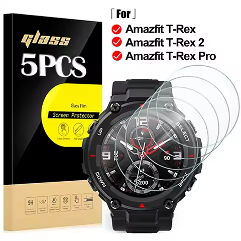 For Amazfit T Rex Pro T-Rex 2 Screen Protector 9H Tempered Glass Protective Film For Xiaomi Huami Am