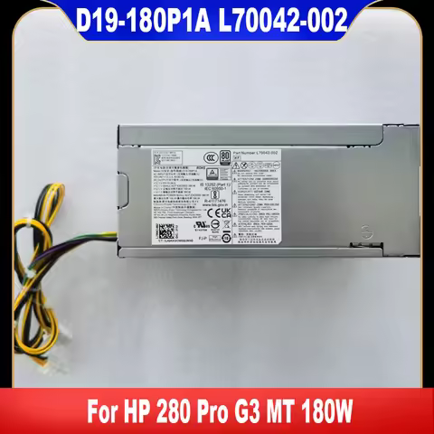 Original For HP 280 Pro G3 MT 180W Power Supply L70042-002 D19-180P1A L70042-004 PCK017 High Quality