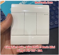 Công Tắc Thông Minh Wifi eWeLink Basic Mini (Có Hỗ Trợ Bluetooth) & Điều Khiển Cầm Tay Và Dán Tường