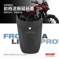 Suitable for Honda CB400X 400F Motorcycle Modified Front Mudguard Extended Mudguard Waterguard Acces