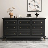 American Solid Wood Drawer Cabinet Five Drawer Cabinet Seven Drawer Cabinet Nine Drawer Cabinet Draw