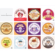 / STICKER STICKER SIZE 4X4