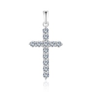 TAKA Jewellery Diamond Pendant 9K Cross