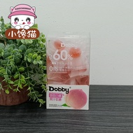 (HALAL) DOBBY KONJAC WHITE PEACH JUICE SOFT CANDY 100G 哆比 蒟蒻白桃果汁软糖