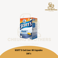 SCOTT'S Cod Liver Oil Capsules 100's