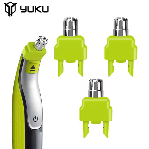 YUKU Nose Hair Trimmer Replacement Heads for Philips OneBlade QP2520 QP2630 QP2724 QP2834 QP6510 QP6