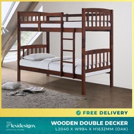 Double Decker Bed Single Standard Bunk with ladder Adult Kids Removable Bed Flexidesignx MOTTY