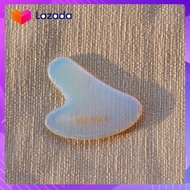 โอปอลไฟ(Fire Opal) กัวซา รูปหัวใจ - Fire Opal Gua Sha ที่นวดหน้า กัวซานวดหน้า จากหินแท้ธรรมชาติ หินก