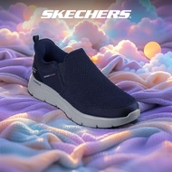 Skechers Men Slip-ins GOwalk Flex Ojai Walking Shoes - 216333-NVY Air-Cooled Memory Foam Kasut Sneak