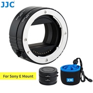 JJC Sony E Mount Automatic Extension Tube Set Macro Photography Lens Adapter Ring for Sony A7R5 A7IV