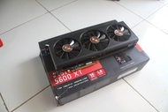 AMD VGA XFX RX 5600 XT THICC III UlTRA TRIPLE FAN MEMORY SPEED BOOST