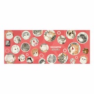 Gachapon Kitty Cat Tenugui Canvas No frame