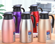 2L Jar Termos Air Tahan Lama/Bekas Air Panas | Vacuum Insulated Flask + Press Button Thermal Flask/H