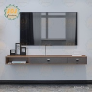 [kline]Nordic wall-mounted TV cabinets, wall cabinets, wall rac, set-top box rac, set-top box cabinets, TV cabinets, simple small-sized TV rac WQGS
