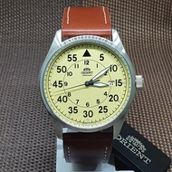 [Original] Orient RA-AC0H04Y10B Automatic Brown Leather Strap Men's Watch RA-AC0H04Y