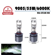 HONDA ACCORD S84 1998-2003 LED Headlight Lampu LED Kereta Car LED Mini Projector 9005/9006 LED Headl