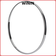 WININ Musical Instrument Tension Hoop​, Silver Easy to install ​Banjo Hoop​, Durable ​Banjo Parts​ M