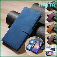 NDFTA Brieftasche Kartens teck platz Flip Ledertasche für Samsung Galaxy A04S A13 A14 A15 A34 A51 A52 A53 A54 A71 S24 Ultra S23 S22 Plus S21 S20 Fe HSRHN