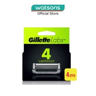 GILLETTE Labs Razor Cartridge with Exfoliating Bar Refill 4s