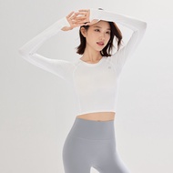 never me | Slimming & Breathable Yoga Top for Fall