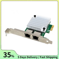 Gigabit Ethernet Network Card NI Dual Port Network Adapter 1000Mbps High-Speed LAN Network Card for 