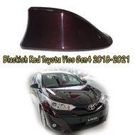 Toyota Vios Gen4 2018-2021 Car Shark Fin Antenna Blackish Red Universal Functional Antenna FM/AM