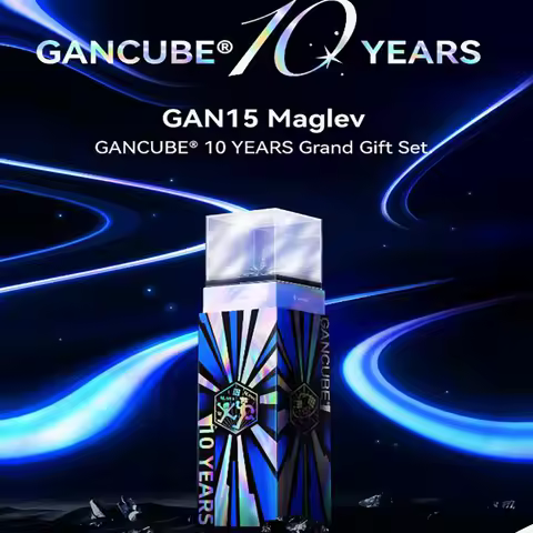 GAN 15 Maglev 10th Anniversary Collection Version UV GAN icarry 2 anniversary Magnetic Magic Speed C