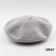 [Cutewomen2020] Women Sweet Warm Wool Winter Beret French Artist Beanie Hat Ski Cap Solid Hats