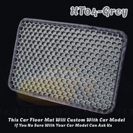 Car Honda Civic City CRV 1996-2025 LAXCY Honeycomb Carpet Floor Mat