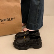 XUJIA | รองเท้าหุ้มส้นแบบสวมสำหรับผู้หญิง สีดำ