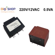 Welding isolation transformer 220V 12V 9V 6V AC 0.5VA Step Down Transformer