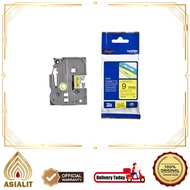 Brother TZE-621 Label Tape Size 9MM Length 8M Black On Yellow TZE 621