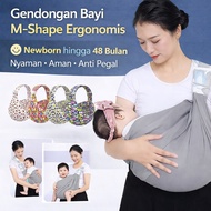Ergonomic M-Shape Newborn Baby Carrier – Geos T-Shirt Baby Carrier 0–48 Months Comfortable & Anti-St