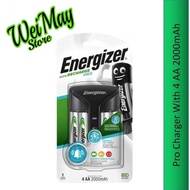Energizer Pro Charger With 4 Pcs AA 2000 mAh Rechargeable Battery