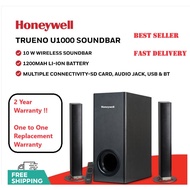 Honeywell Trueno U1000 Soundbar Duo / 2 year warranty /1 to 1 Replacement Warranty